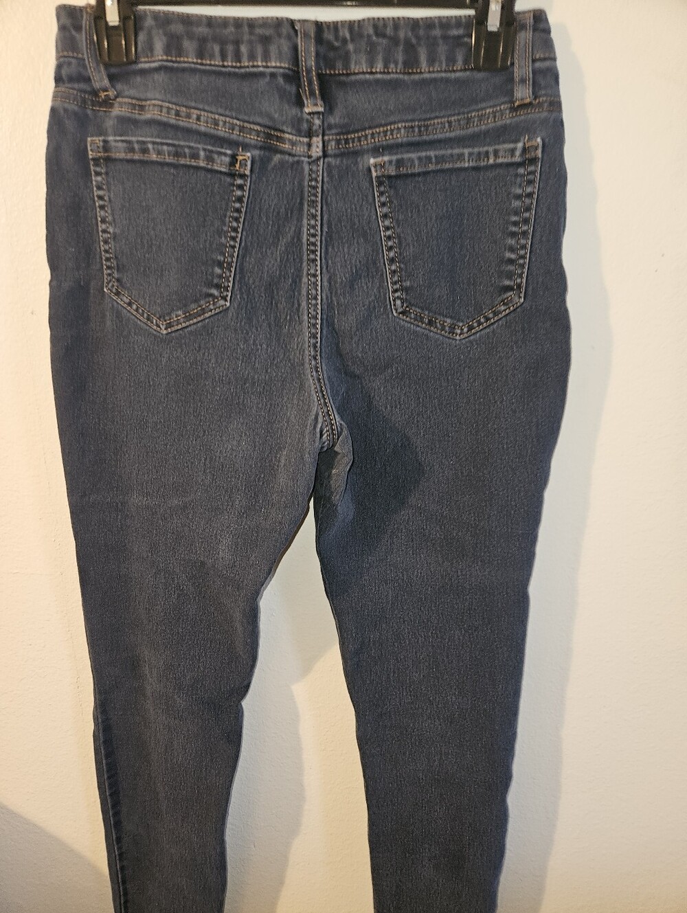 No Boundaries Juniors Button Fly Blue Jeans Size 11 - Picture 7 of 10